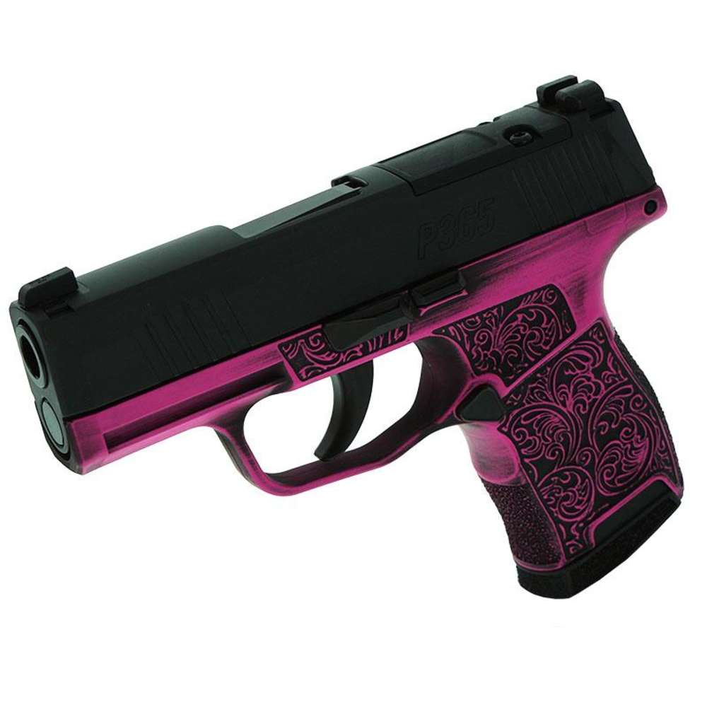 SIG SAUER P365 OPTICS READY CUSTOM "FILIGREE PINK" 9MM 10+1-img-3