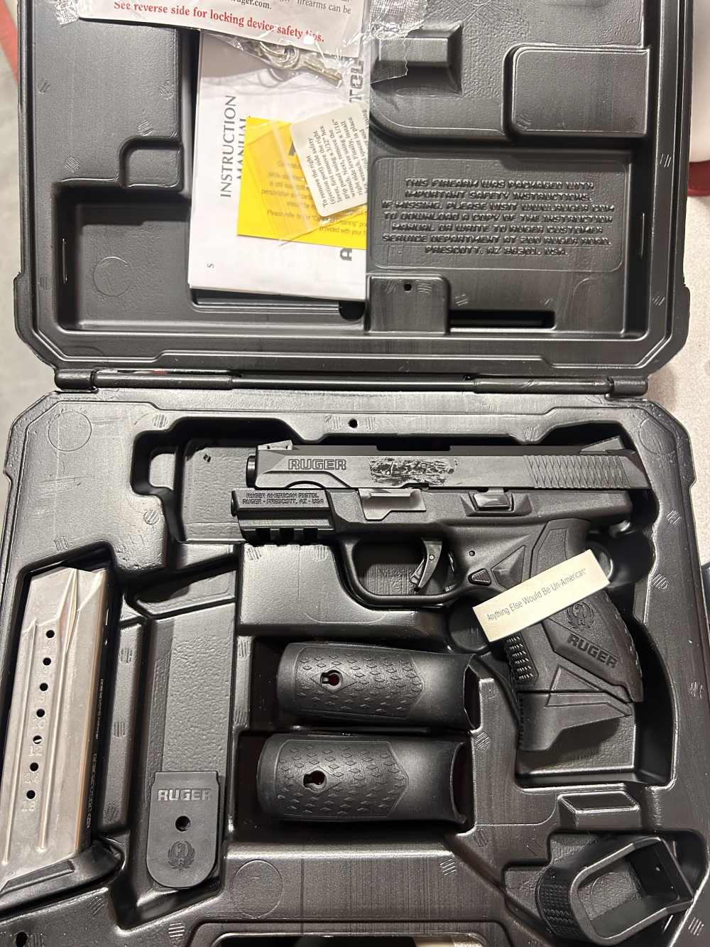 Ruger American Compact - 9mm Pistol - 2 Mags - 3.35" (8635)-img-1