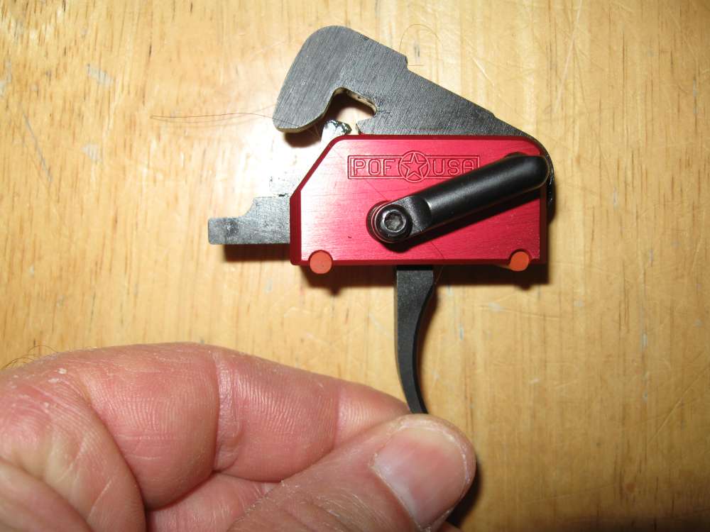 POF Single Stage 3.5 Lbs Trigger Group with Pins-img-2