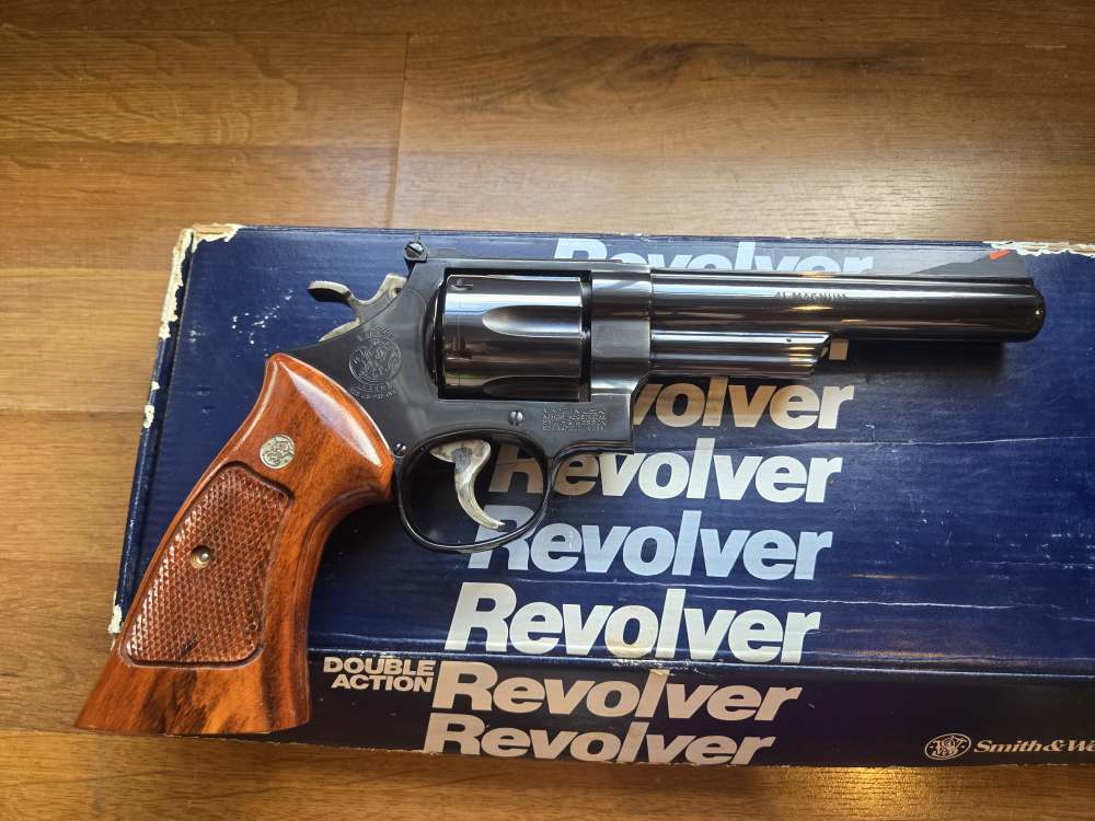 Smith & Wesson Model 57-2 .41 Magnum – 6" Barrel – 1988 Production – With B-img-1