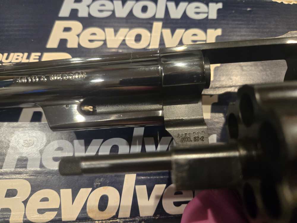 Smith & Wesson Model 57-2 .41 Magnum – 6" Barrel – 1988 Production – With B-img-3