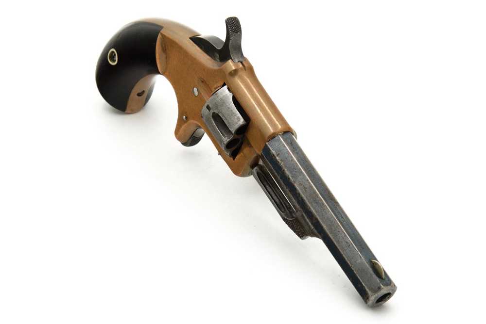 Wesson & Harrington Model 2 22 Caliber Spur Trigger Revolver Mfg. 1871-79-img-5