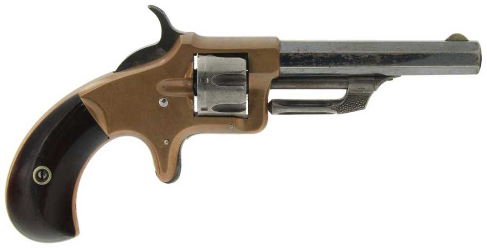 Wesson & Harrington Model 2 22 Caliber Spur Trigger Revolver Mfg. 1871-79-img-0