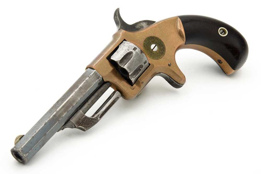 Wesson & Harrington Model 2 22 Caliber Spur Trigger Revolver Mfg. 1871-79-img-4