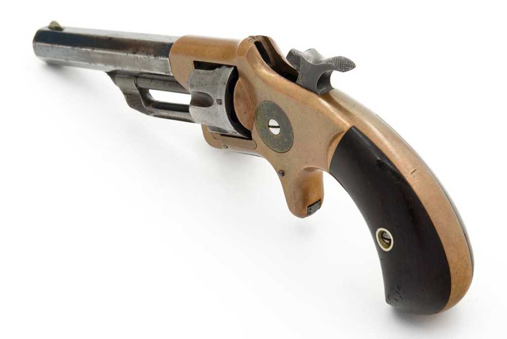 Wesson & Harrington Model 2 22 Caliber Spur Trigger Revolver Mfg. 1871-79-img-6