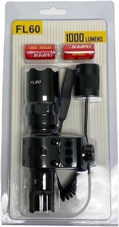 1000 Lumens Tactical Flashlight LED for Hunting FL60-img-4