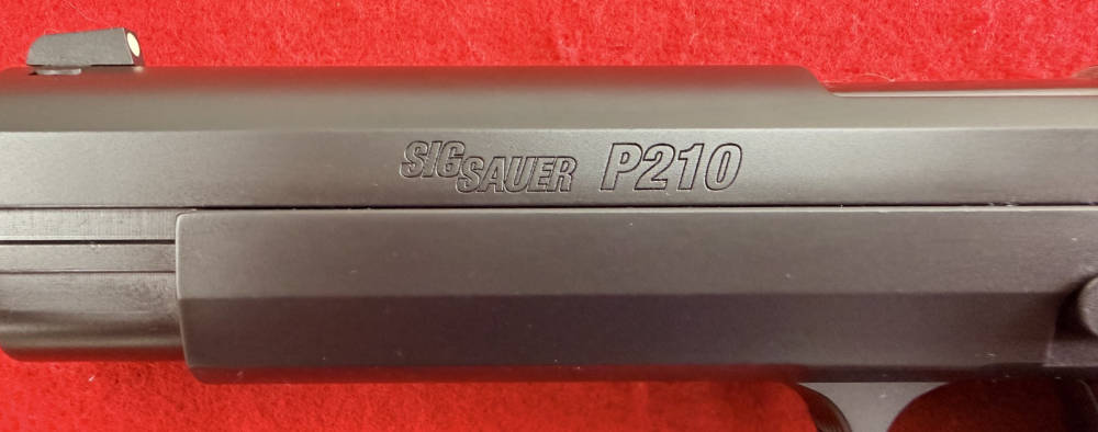 Sig Sauer P210 9MM -No Reserve--img-6