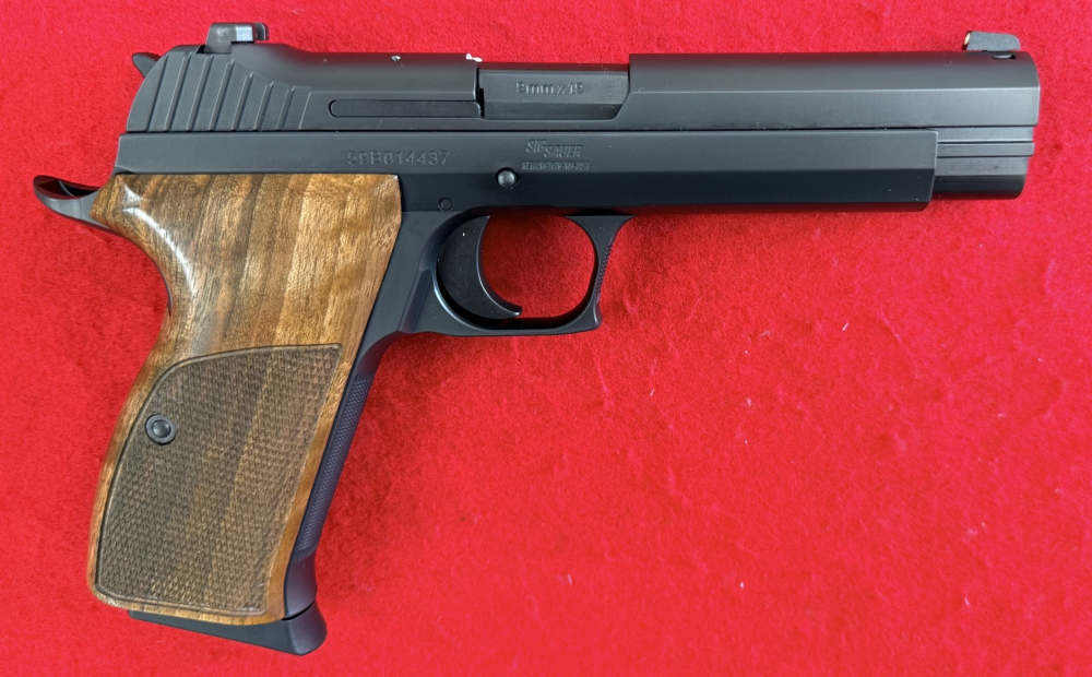 Sig Sauer P210 9MM -No Reserve--img-0