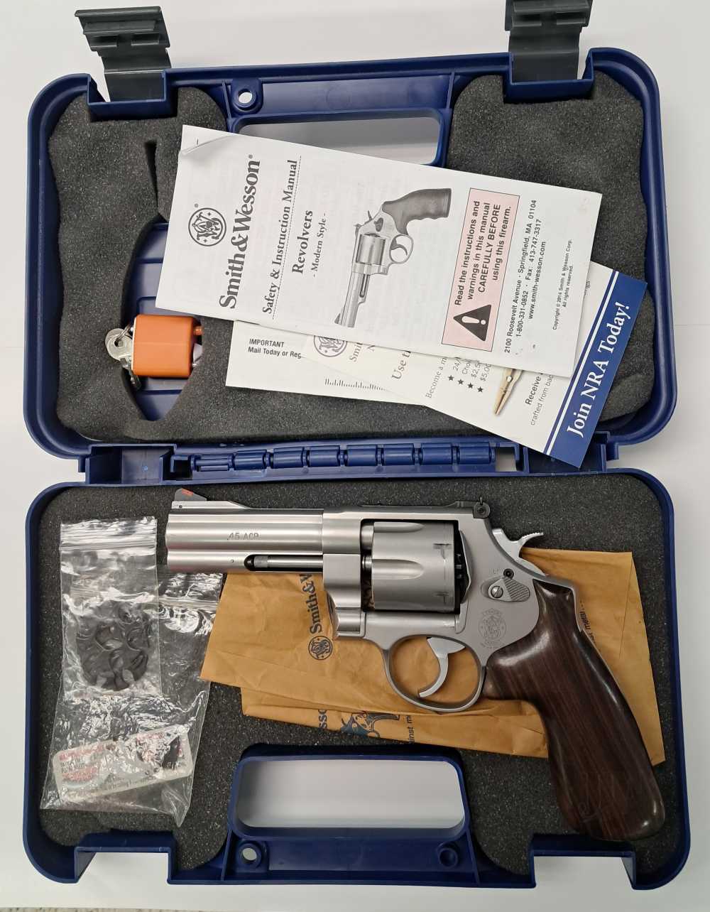 Smith & Wesson 625-8 JM Miculek Edition Performance Center 4" .45ACP-img-1