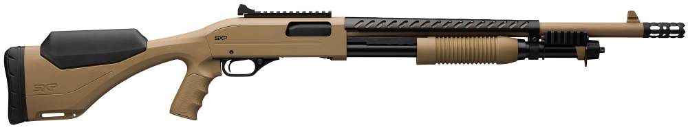 Winchester SXP EXTREME DFND 12/18 FDE 3" INTERCHANGEABLE COMB 12 Gauge-img-0