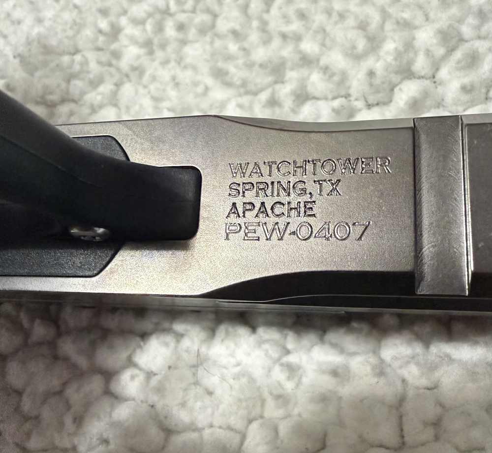 Watchtower Firearms PewView Limited Edition 2011 9mm w/ Trijicon Dot-img-4
