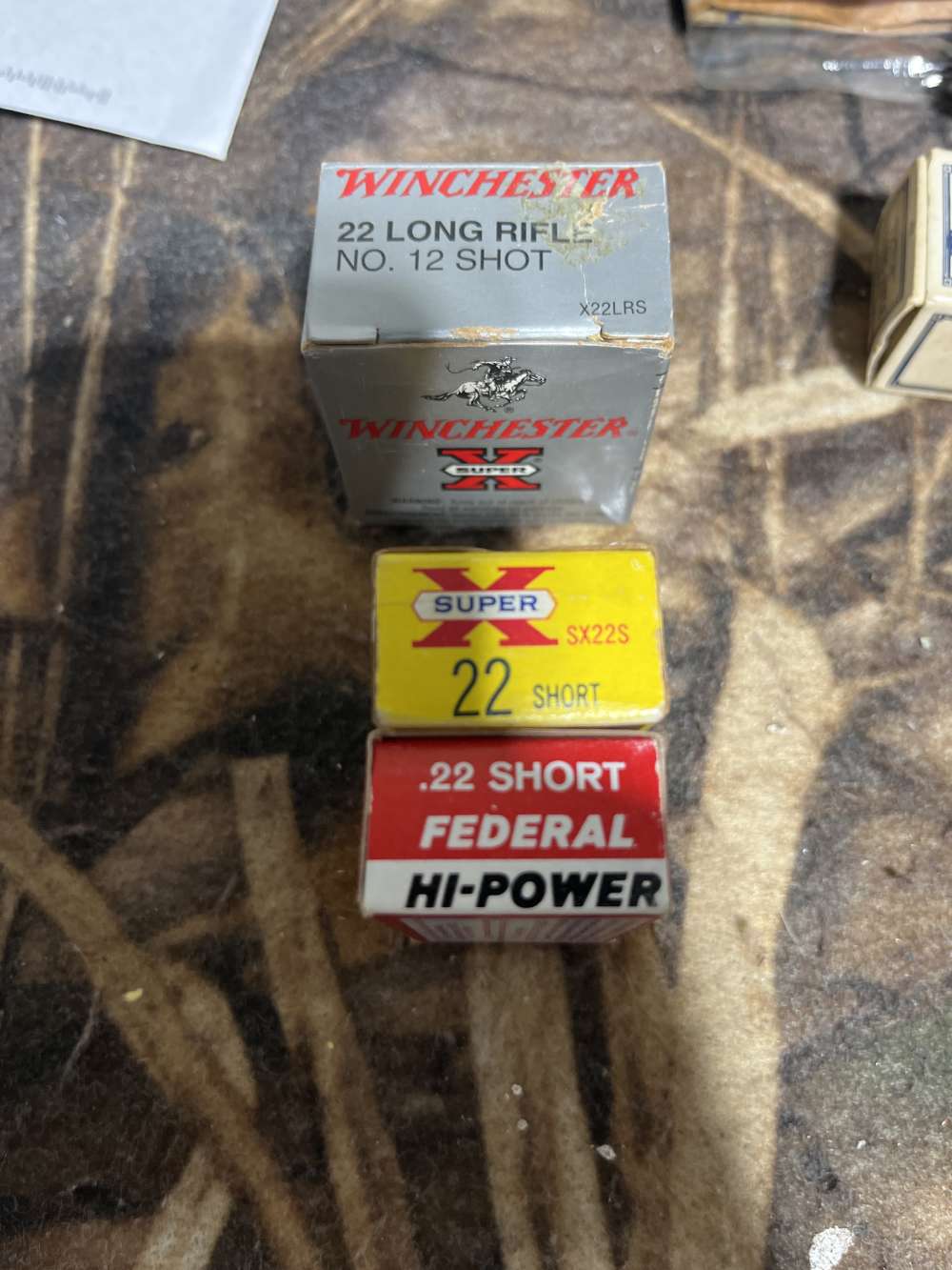Vintage Winchester and Federal 22 ammo lot 3 boxes-img-1