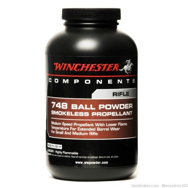 Hodgdon Superformance Winchester 748 Powder Jars - 1 Each-img-1