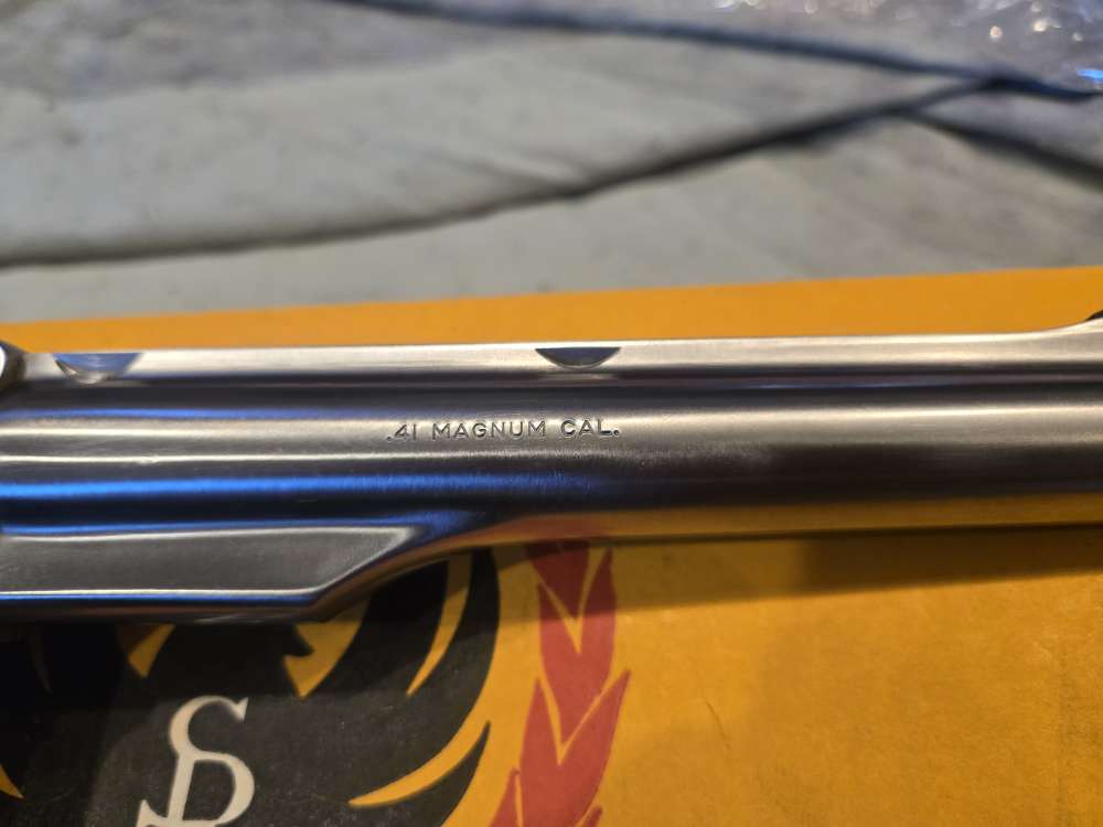 Ruger Redhawk .41 Magnum – Stainless Steel – 7½" Barrel – Box & Manual-img-5