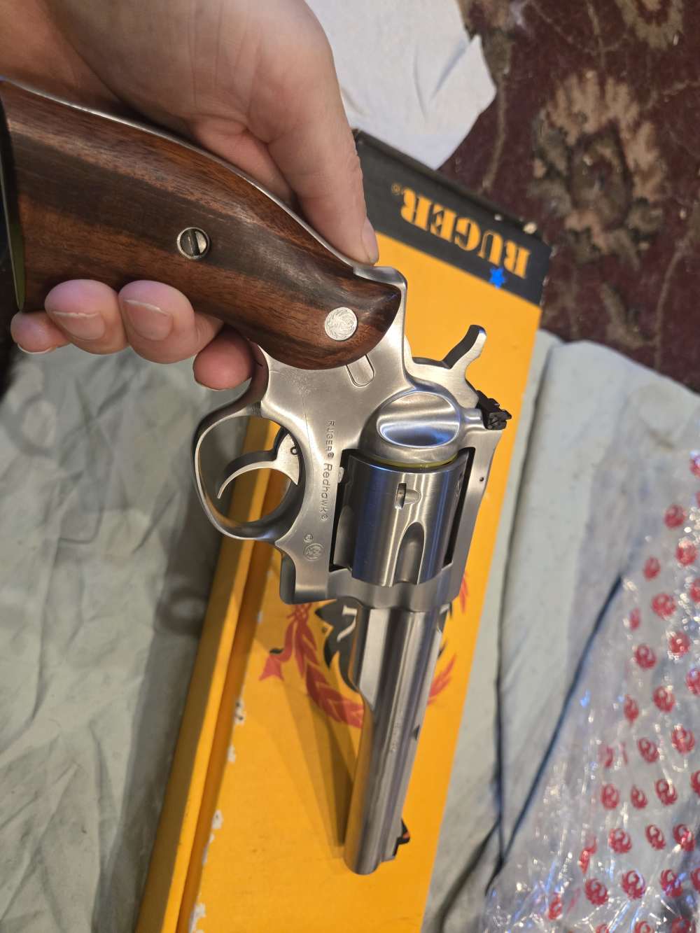 Ruger Redhawk .41 Magnum – Stainless Steel – 7½" Barrel – Box & Manual-img-3