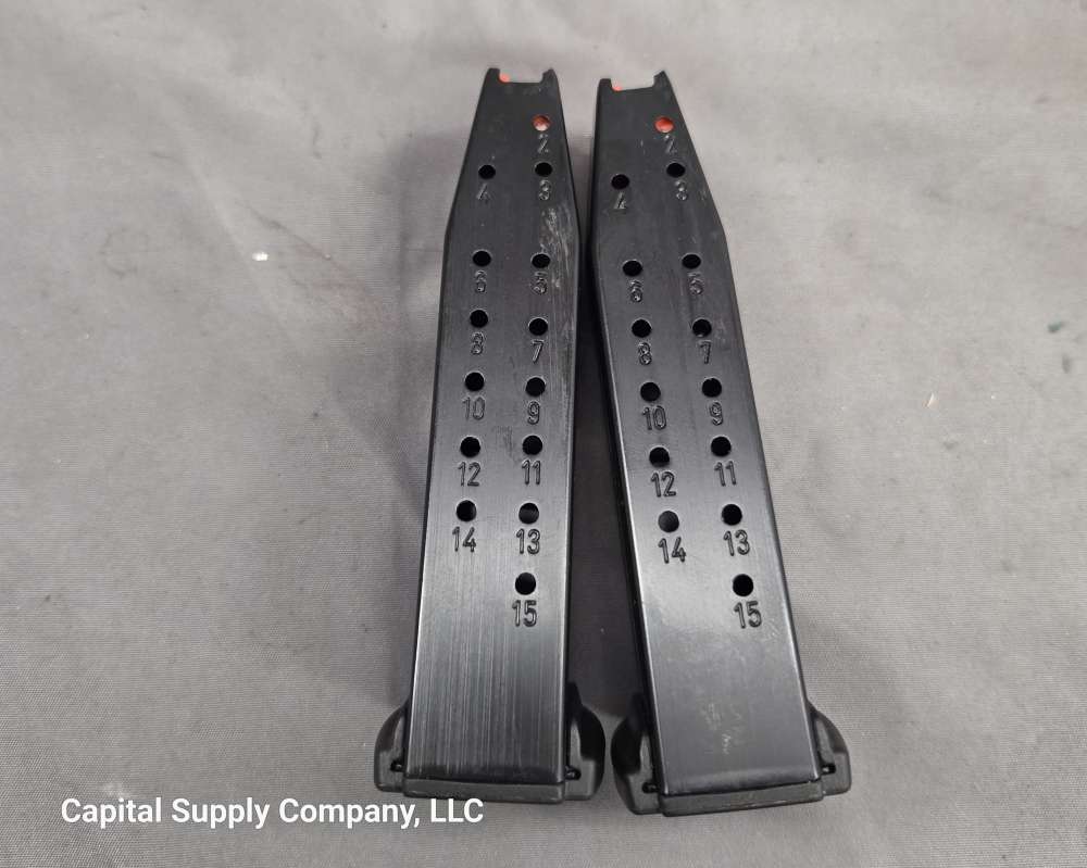 Two Sig Sauer P250 or P320 Compact 15rd 9mm magazines-img-10