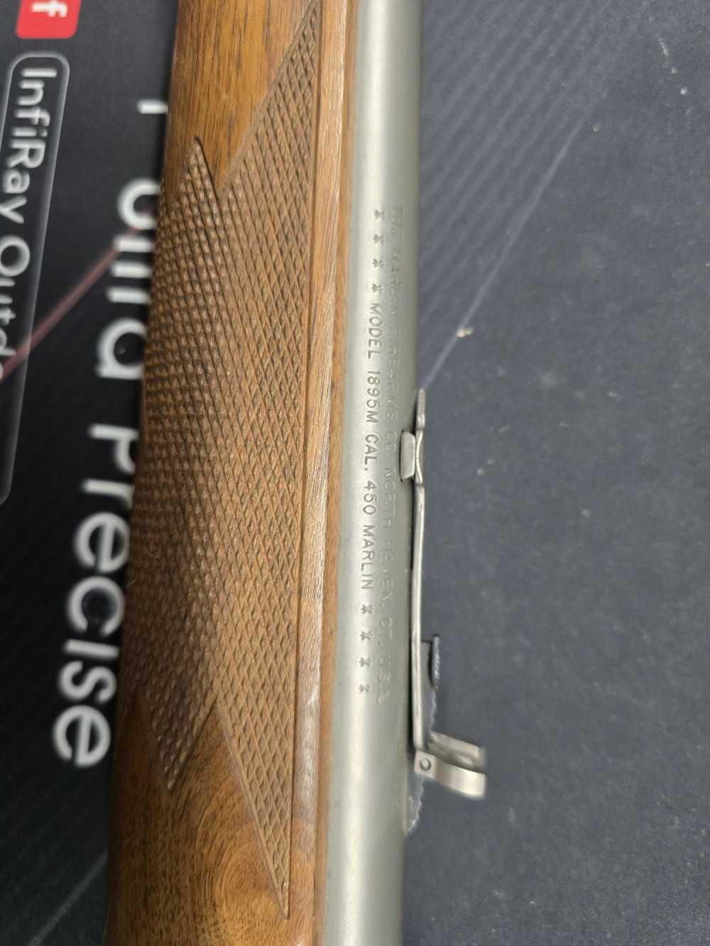 MARLIN 1895M 450 MARLIN STAINLESS JM STAMPED-img-5