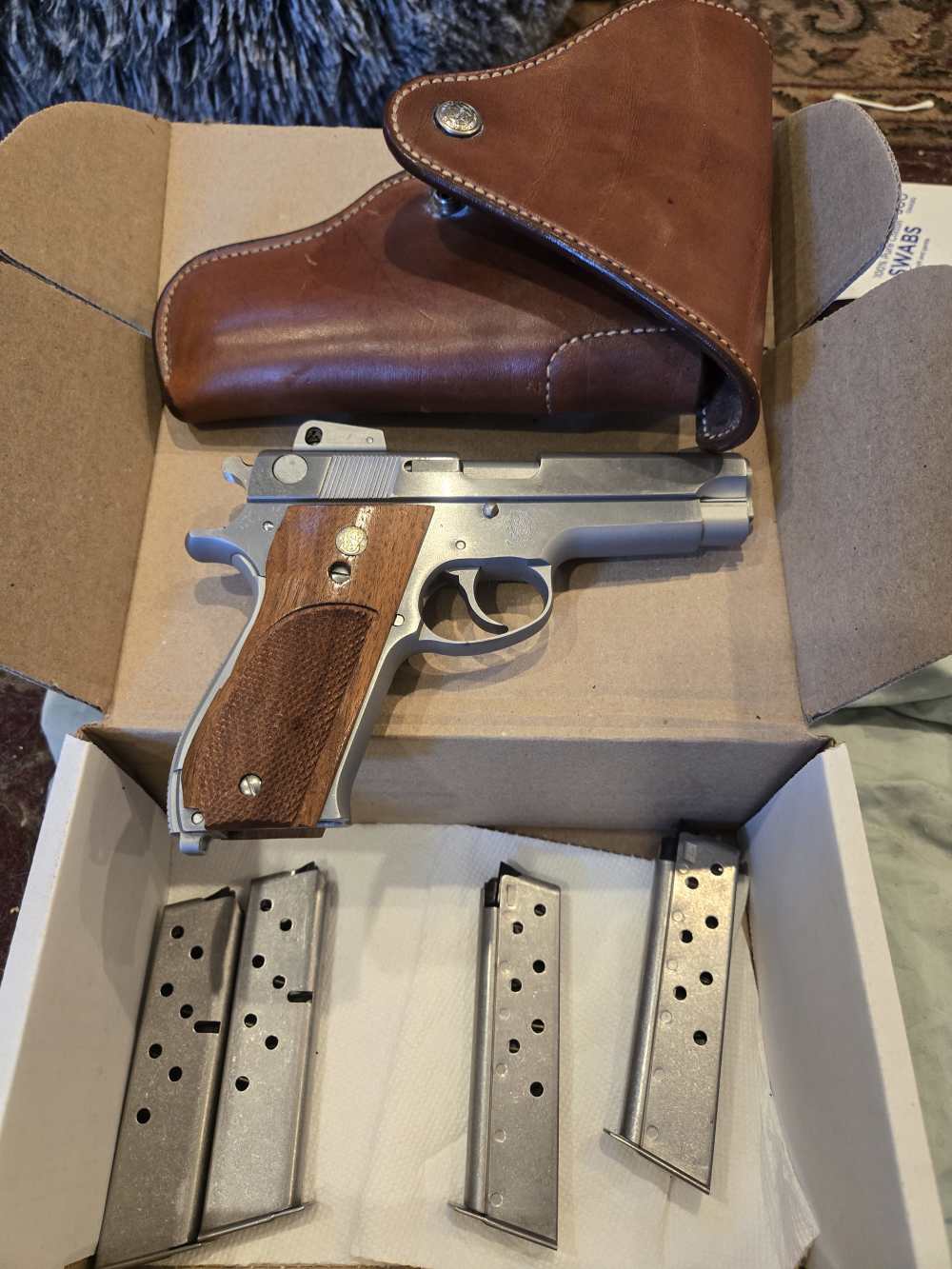 Smith & Wesson Model 639 9mm – Stainless – Early 1982 Production -img-0