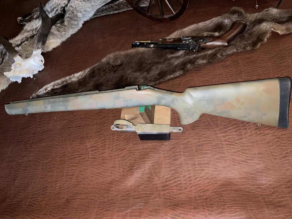 M-1500 ,L/A New  Hogue  Stock &Hinged floor Plate Trigger Guard, Follower  -img-1
