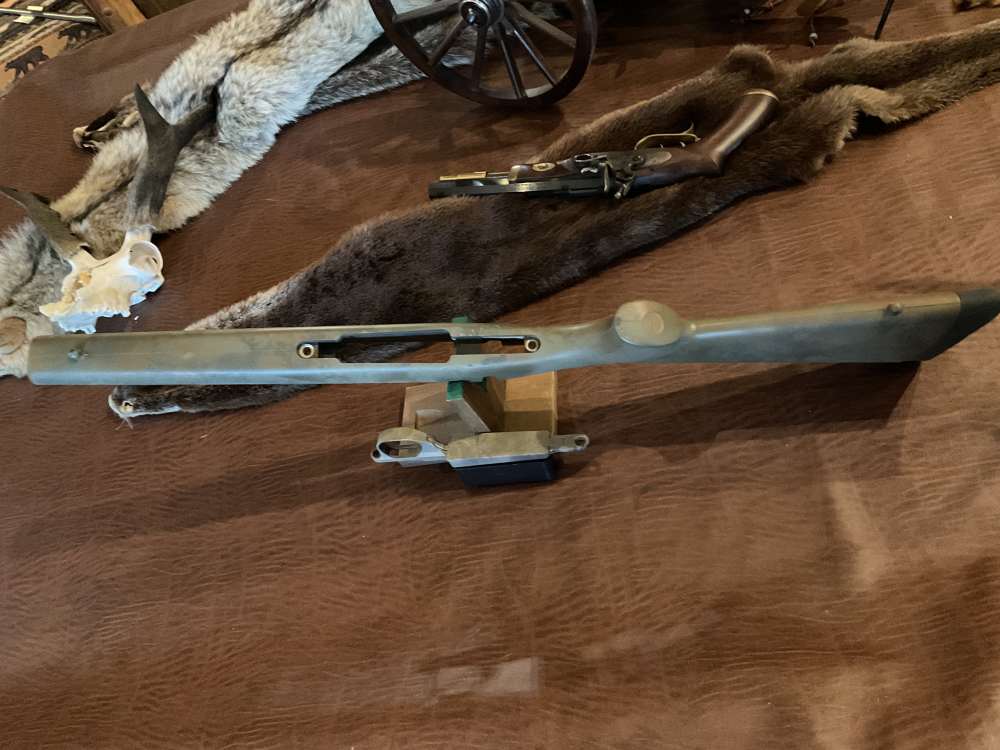 M-1500 ,L/A New  Hogue  Stock &Hinged floor Plate Trigger Guard, Follower  -img-2