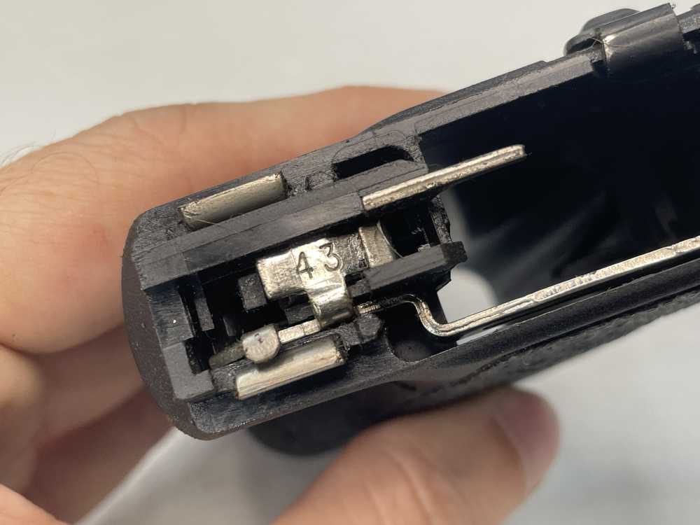 Factory Glock 43X 48 9mm complete frame black parts build repair railed-img-7