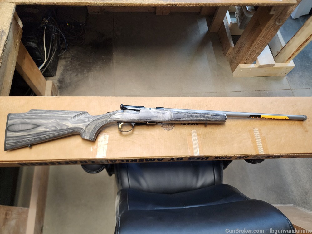 NEW! BROWNING T-BOLT TARGET VARMINT .22 LR 22" THREADED SR STRAIGHT PULL-img-0