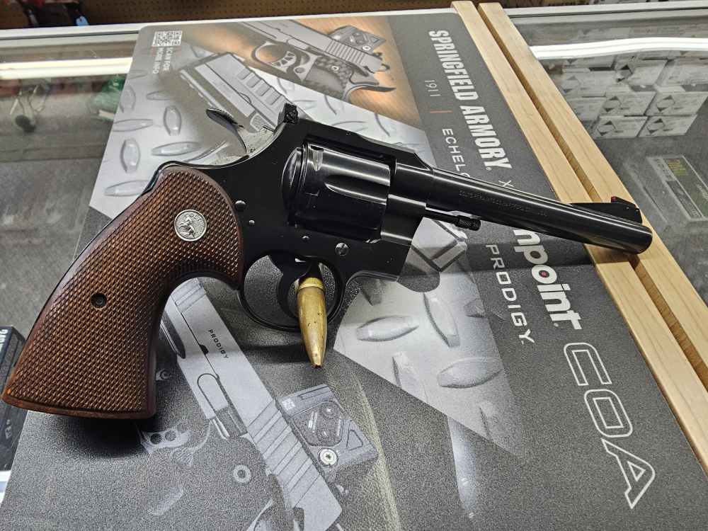 colt officers model match 22mag Rare -img-9