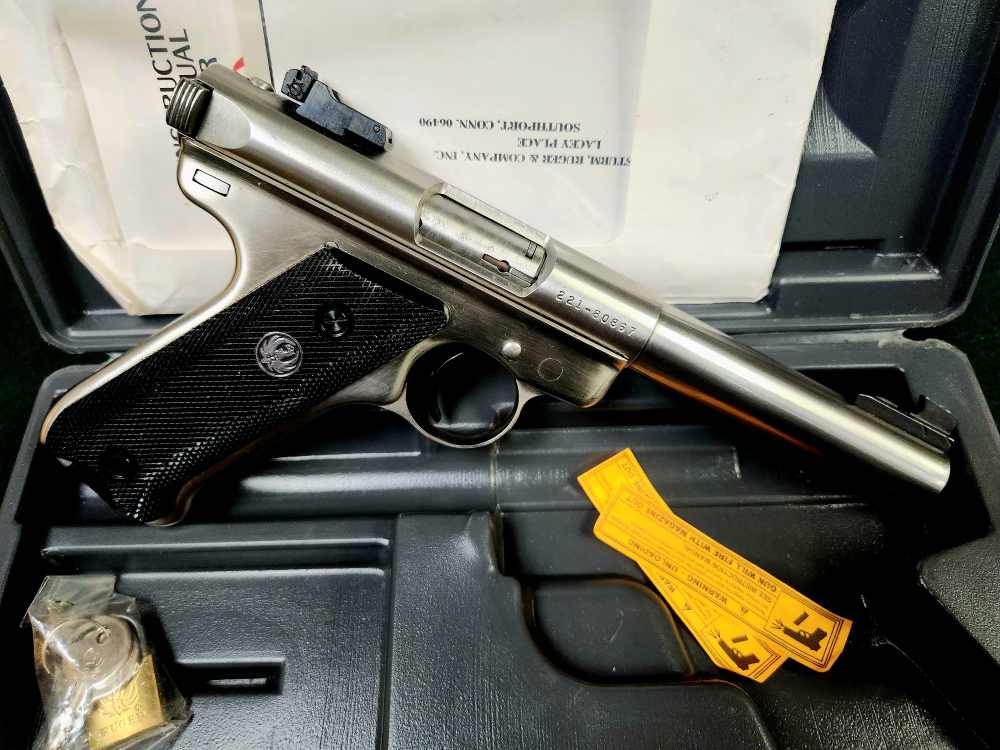 Ruger - Mark II Target - 22LR - Stainless Steel 5.5" Bull Barrel - In Box-img-1