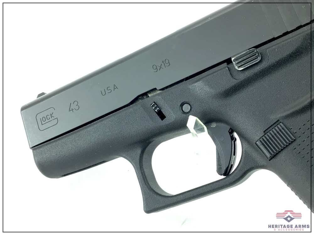 LNIB - Glock 43 Semi-Auto 9mm Luger Concealed Carry Handgun-img-13