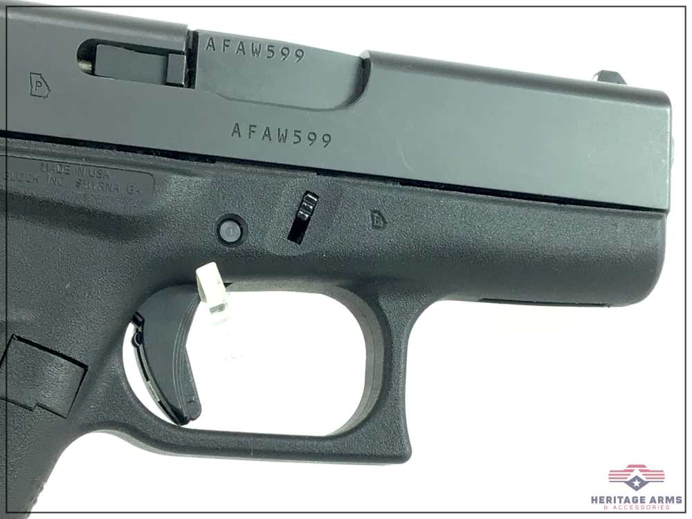 LNIB - Glock 43 Semi-Auto 9mm Luger Concealed Carry Handgun-img-9