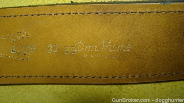 don hume belt brown  leather-img-1