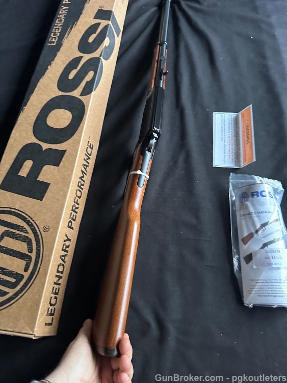NIB ROSSI RIO BRAVO LEVER ACTION .22 LR RIFLE-img-11