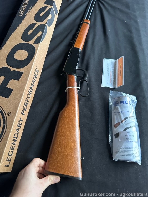 NIB ROSSI RIO BRAVO LEVER ACTION .22 LR RIFLE-img-13