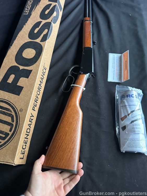 NIB ROSSI RIO BRAVO LEVER ACTION .22 LR RIFLE-img-10