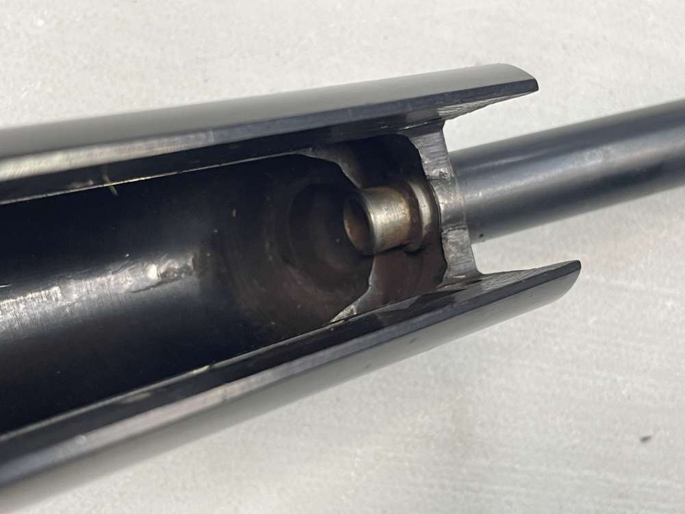 Remington 1100 Magnum 12 gauge semi auto shotgun receiver blued parts-img-8