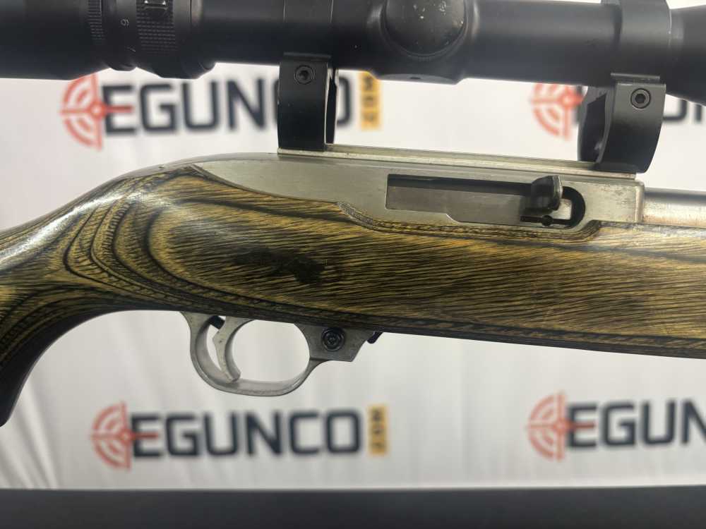 RUGER 10/22 CARBINE SS LAMINATE 22LR MFG 1994 USED-img-2