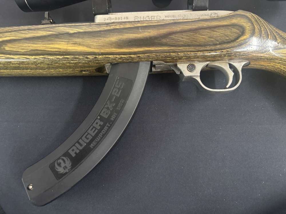 RUGER 10/22 CARBINE SS LAMINATE 22LR MFG 1994 USED-img-10