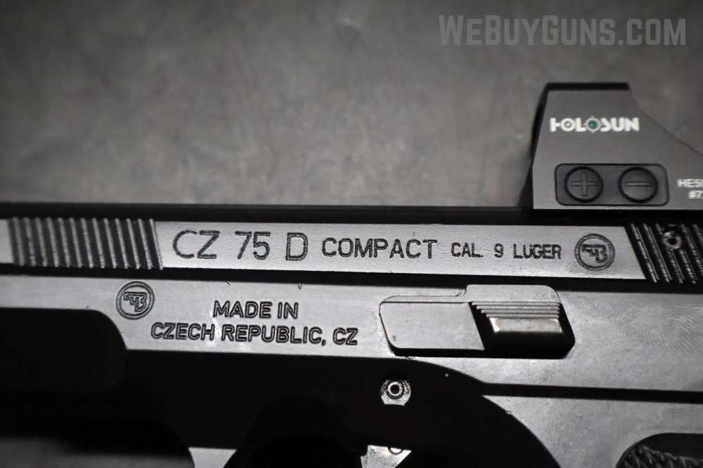 CZ 75 D Compact w/ Optic Semi-Automatic Pistol 9mm Parabellum-img-16