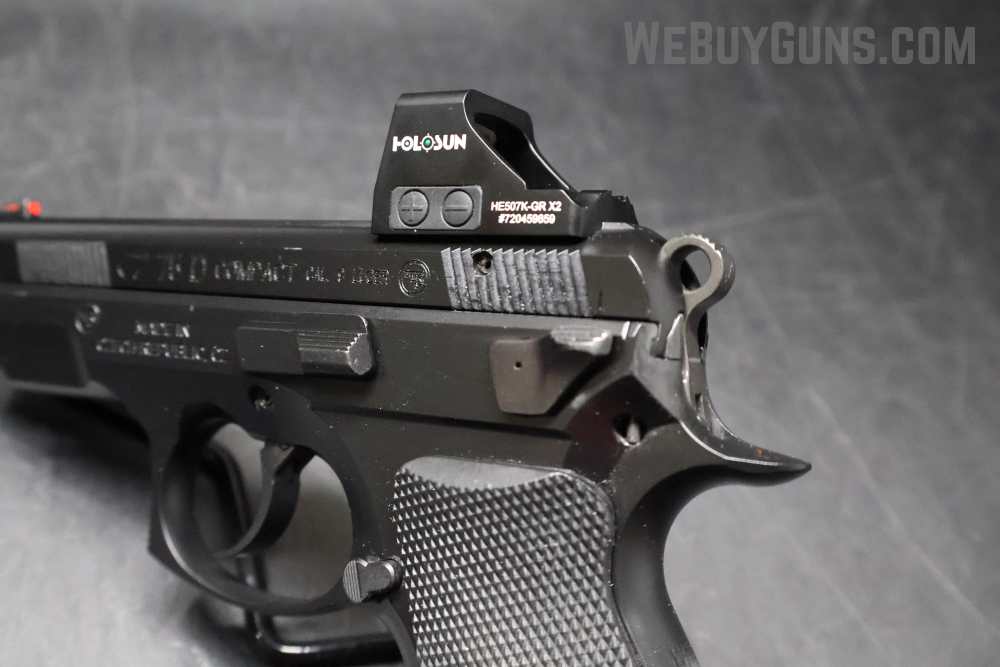 CZ 75 D Compact w/ Optic Semi-Automatic Pistol 9mm Parabellum-img-8