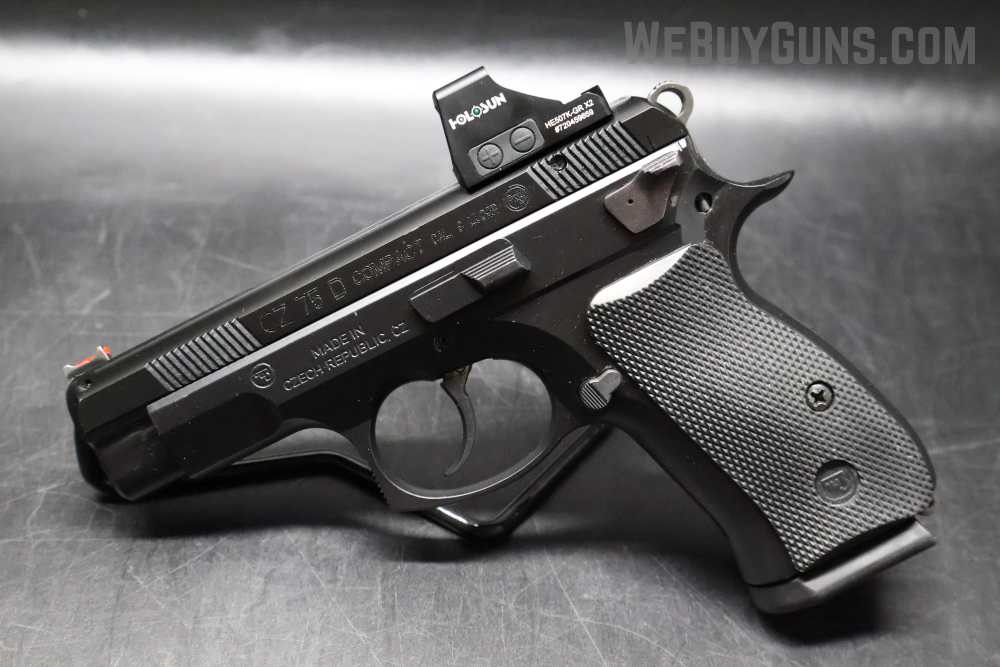 CZ 75 D Compact w/ Optic Semi-Automatic Pistol 9mm Parabellum-img-6