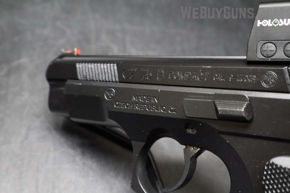 CZ 75 D Compact w/ Optic Semi-Automatic Pistol 9mm Parabellum-img-7