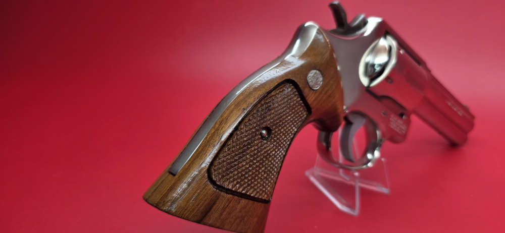 Rare Nickel Plated Smith & Wesson Model 581 357 Magnum 6 Shot 4"-img-15