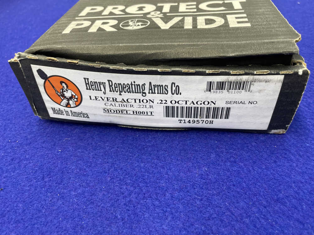 Henry Repeating Arms .22 S/L/LR 20" Blue *AMERICAN MADE LEVER-ACTION RIFLE*-img-4