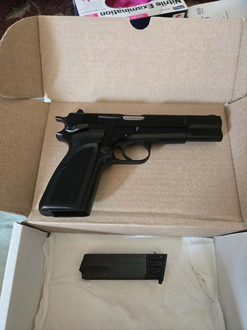 Browning Hi-Power Mark III 9mm – Made in Belgium / Assembled in Portugal-img-0