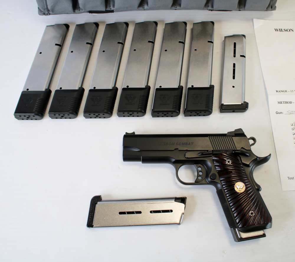 Wilson Combat Tactical Supergrade Compact .45 ACP, 4" Barrel - SGTC-CP-45-img-0