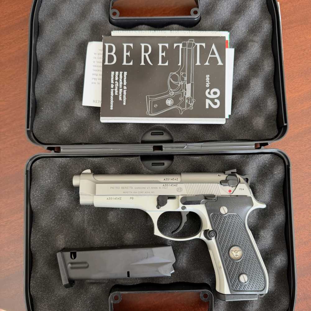 Italian Beretta 92FS Inox-img-6