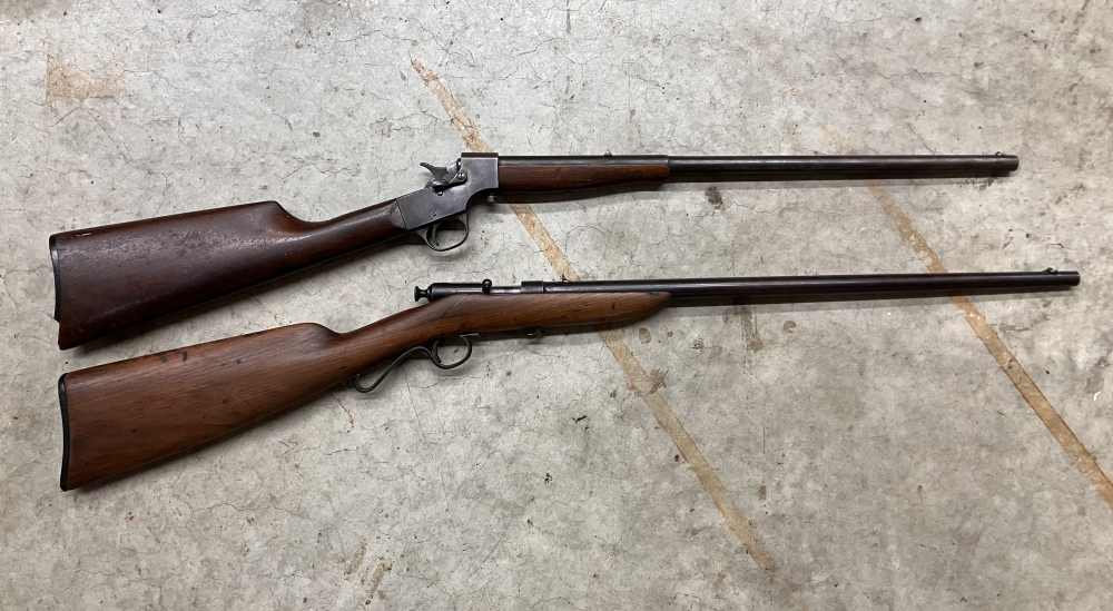 Stevens crack shot & little krag-img-0