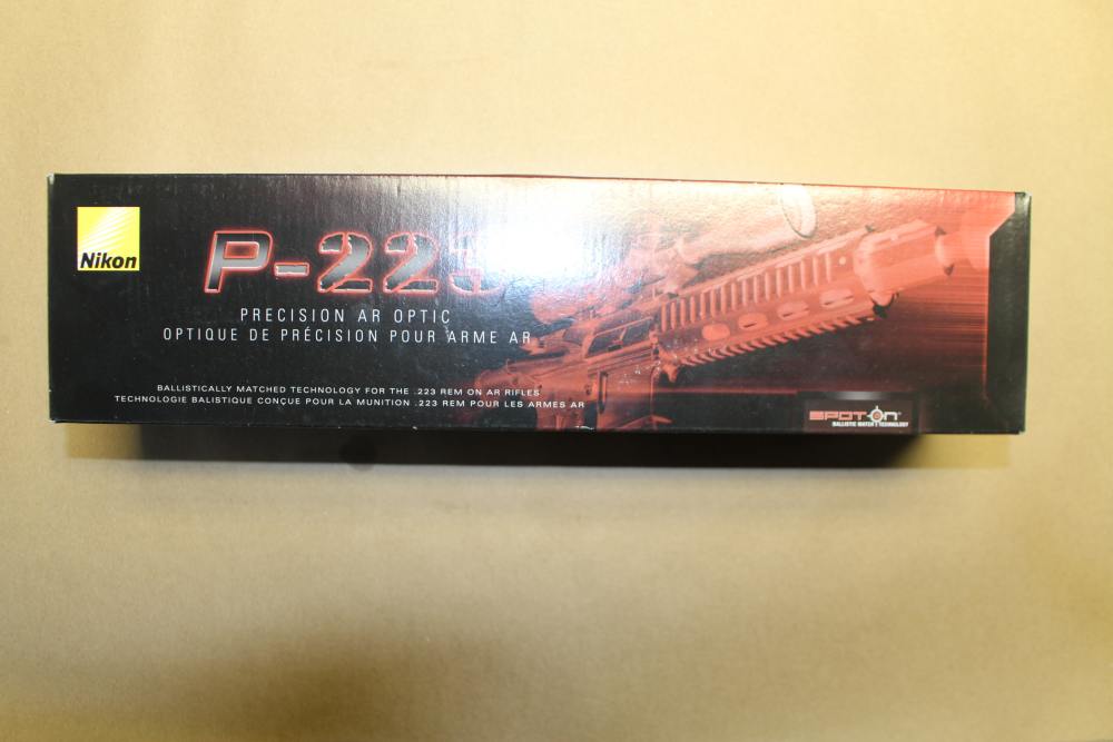 Nikon P-223 3-9x40 scope new in original box-img-0