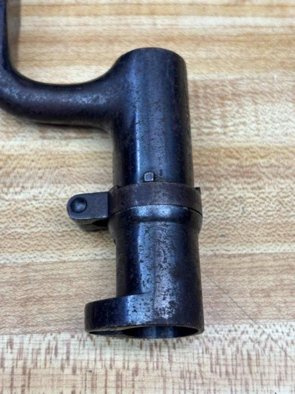 US Model 1887 Socket Bayonet W/Scabbard ,Frog & Rosette -img-4
