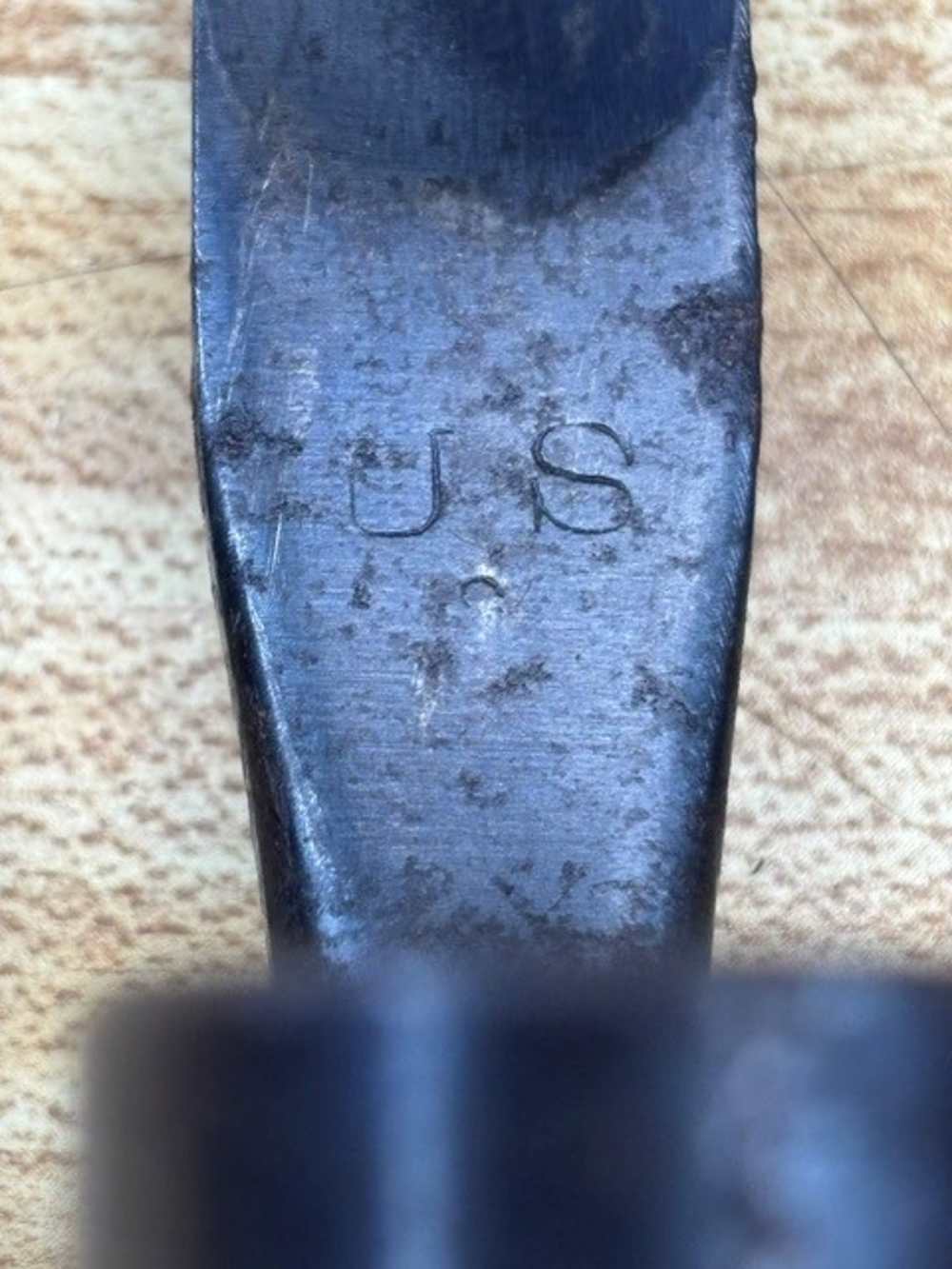 US Model 1887 Socket Bayonet W/Scabbard ,Frog & Rosette -img-3